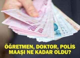 Öğretmen, Doktor ve Polis Memuru Maaş Zammı Ne Kadar Oldu? – Güncel Ekonomi Haberleri retmen-doktor-ve-polis-memuru-maa-zamm-ne-kadar-oldu-gncel-ekonomi-haberleri