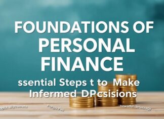 Kişisel Finansların Temelleri: Bilgili Kararlar Vermek için Gerekli Adımlar Foundations of Personal Finance: Essential Steps to Make Informed Decisions